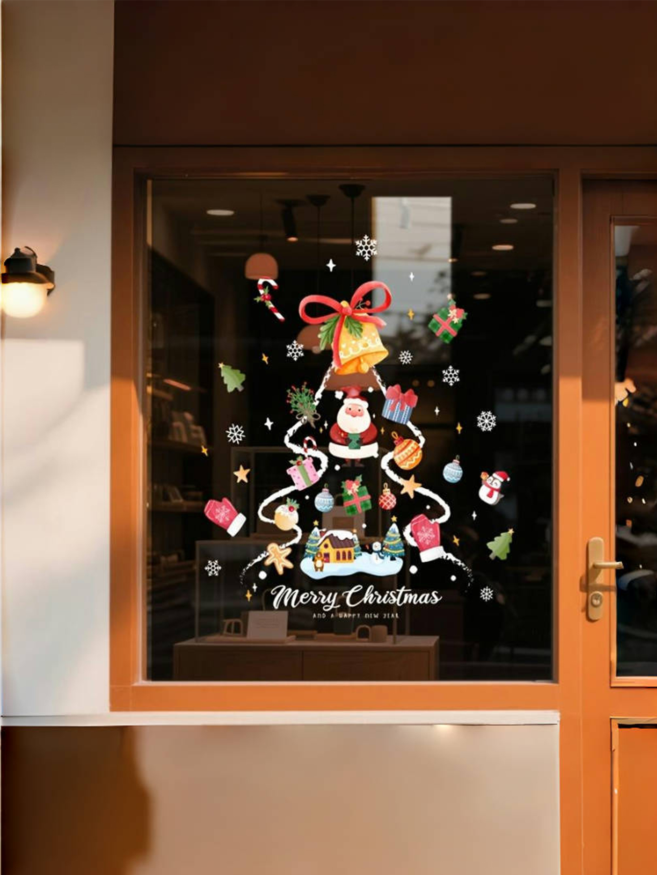 Customizable and Diverse Christmas Stickers